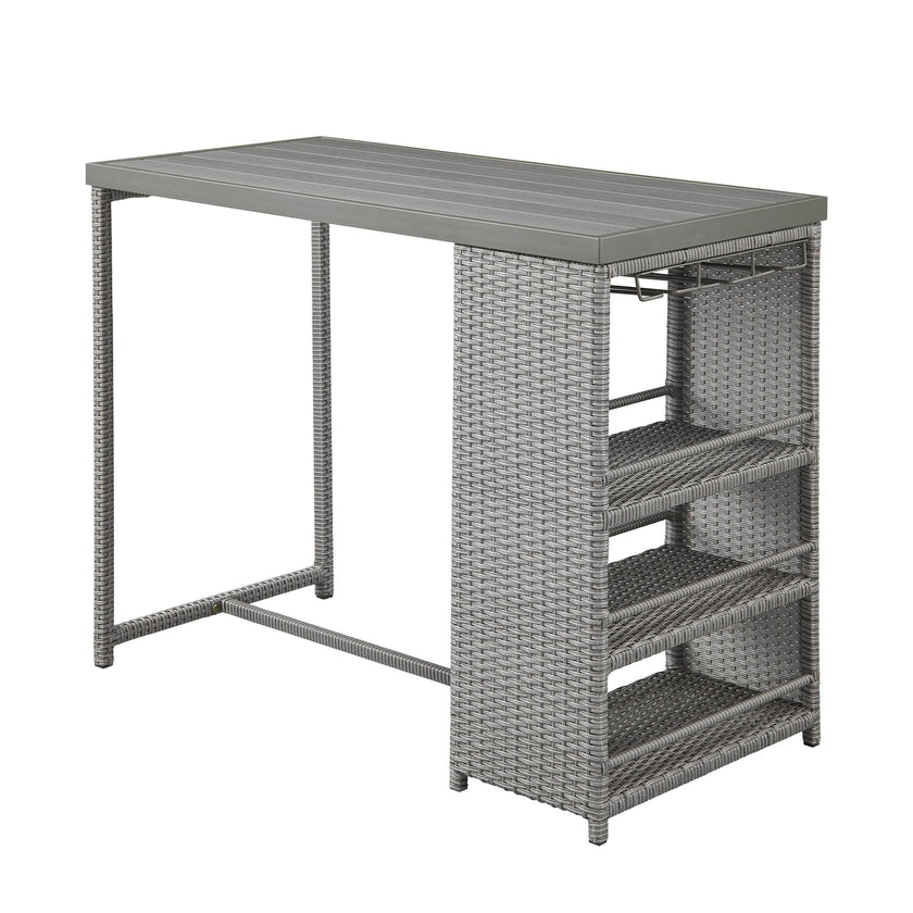 Porter 4-seater Bar Set with Storage