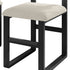 Upholstered Wooden Counter / Bar Stools (Set of 2)