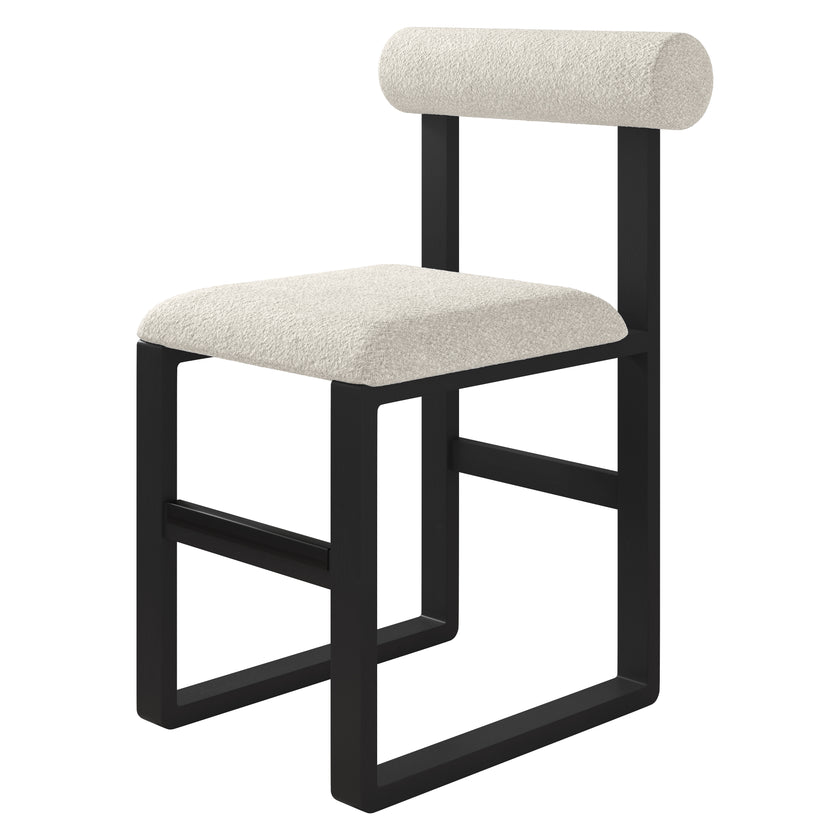 Upholstered Wooden Counter / Bar Stools (Set of 2)