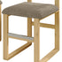 Upholstered Wooden Counter / Bar Stools (Set of 2)
