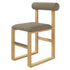 Upholstered Wooden Counter / Bar Stools (Set of 2)