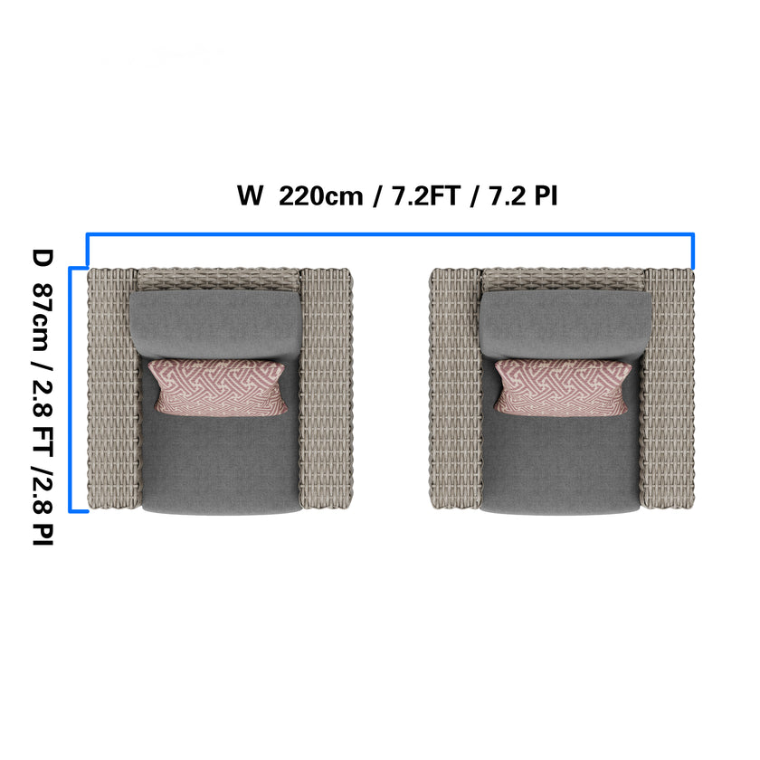 Shoreline Adjustable Club Chairs (Set of 2)