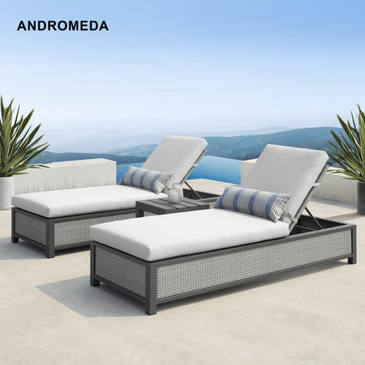 Sirio Chelsey 3-piece Chaise Lounges