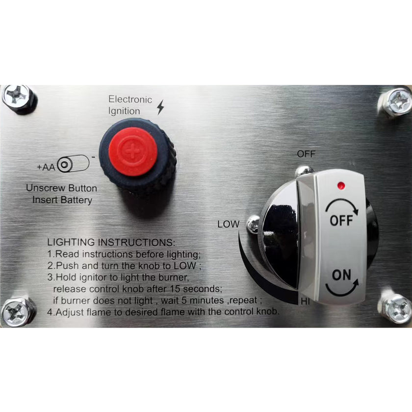 Monaco Aluminum Fire Table