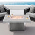 Monaco Aluminum Fire Table