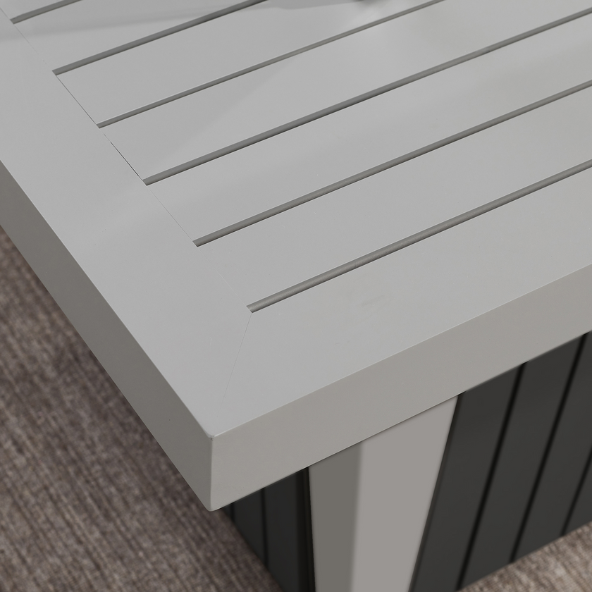 Monaco Aluminum Fire Table