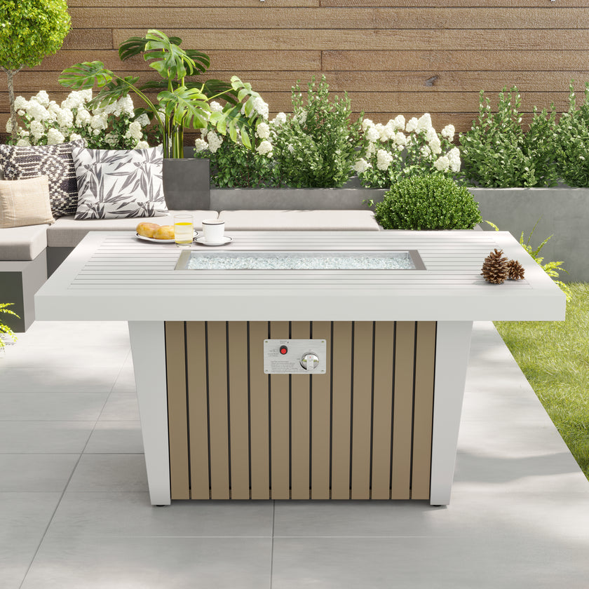 Monaco Aluminum Fire Table