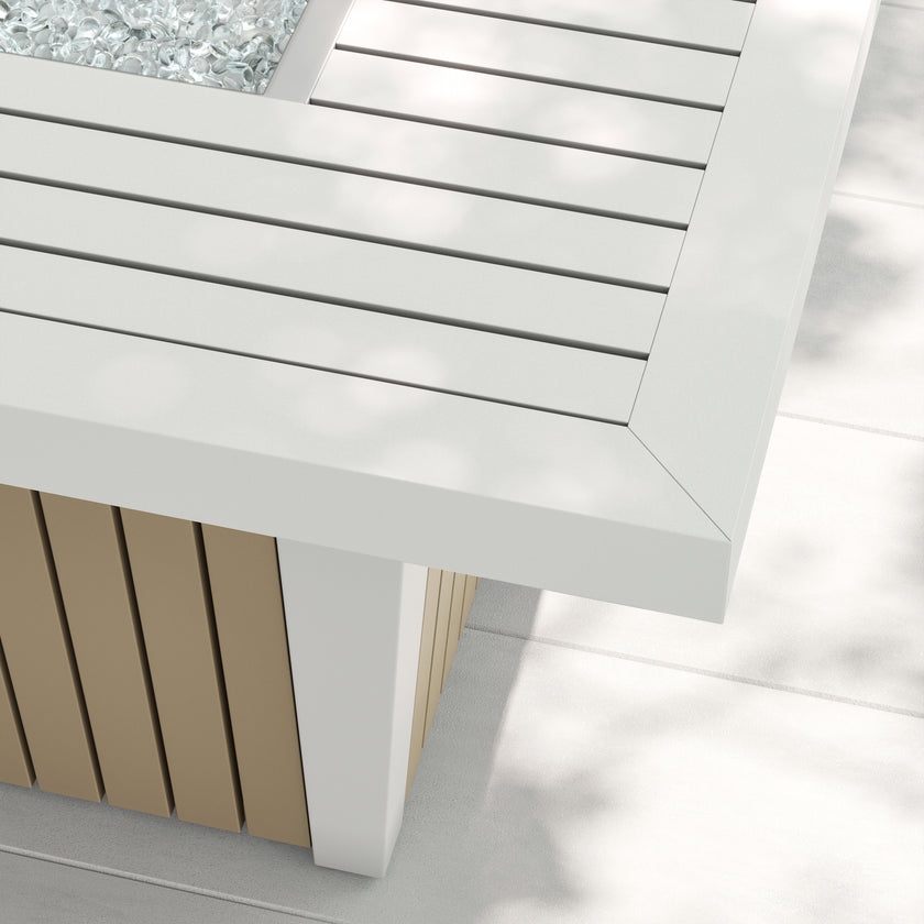 Monaco Aluminum Fire Table