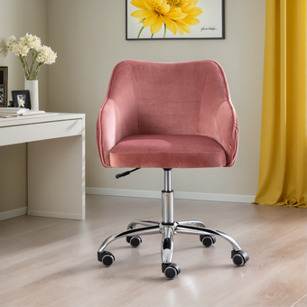 Velvet Office Chair