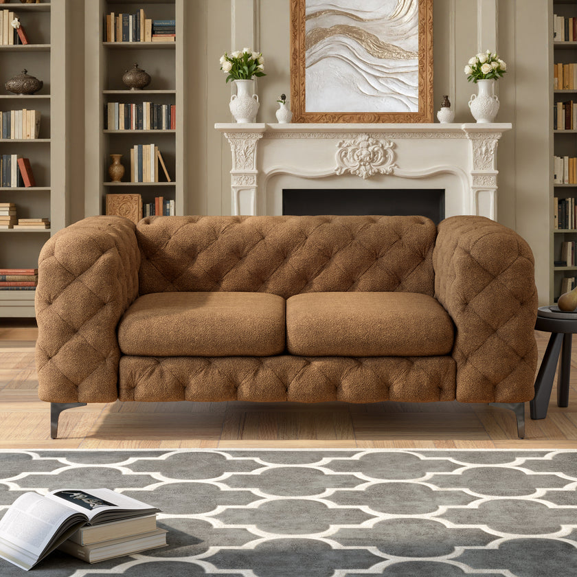Bella Chester Arm Loveseat