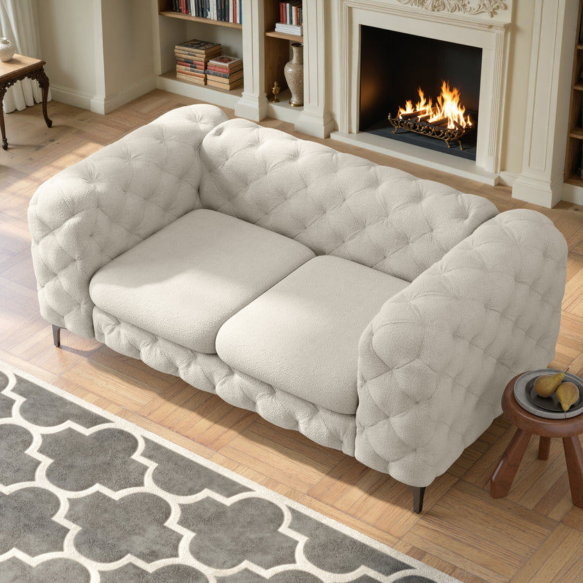 Bella Chester Arm Loveseat