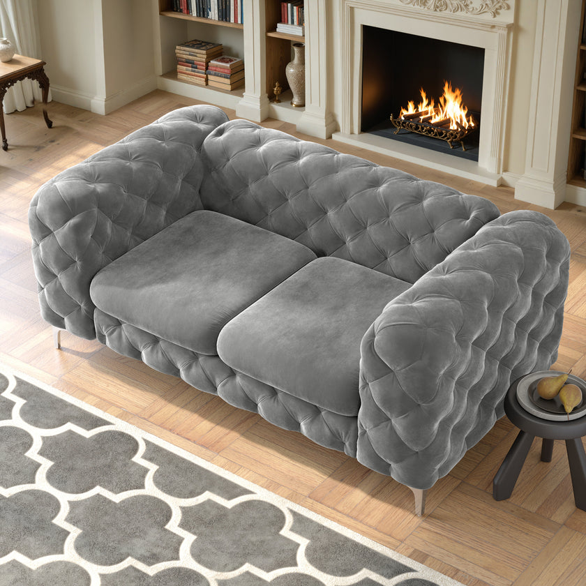 Bella Chester Arm Loveseat