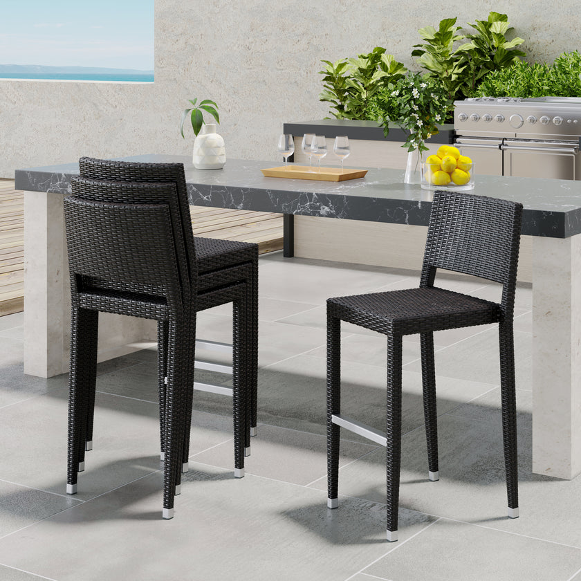 Emmett Stackable Bar Stools (Set of 4)