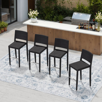 Emmett Stackable Bar Stools (Set of 4)