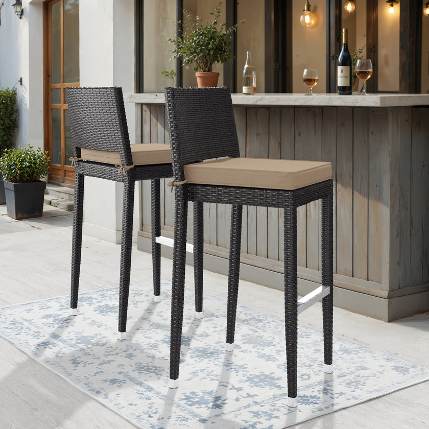Emmett Stackable Bar Stools (Set of 2) – Starsong Co