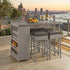 Porter 4-seater Bar Set with Storage