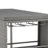 4 - Person Patio Wicker Bar Set