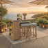 Porter 4-seater Bar Set with Storage