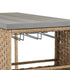 4 - Person Patio Wicker Bar Set