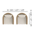 Jamison 2pc Bar Stools