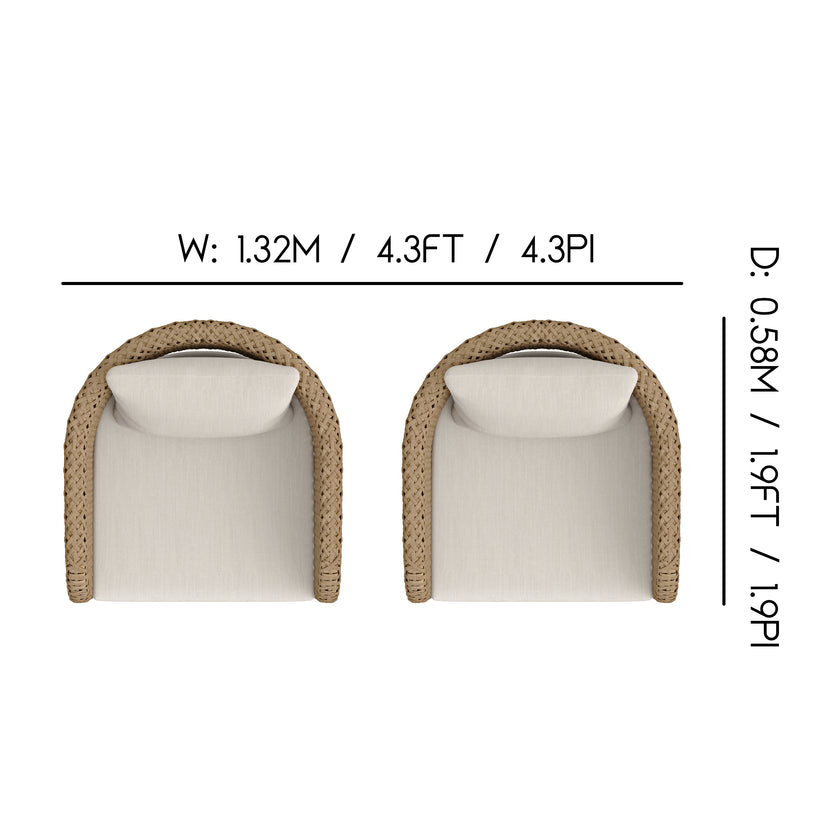Jamison 2pc Bar Stools