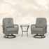 Sienna Swivel Chair Set