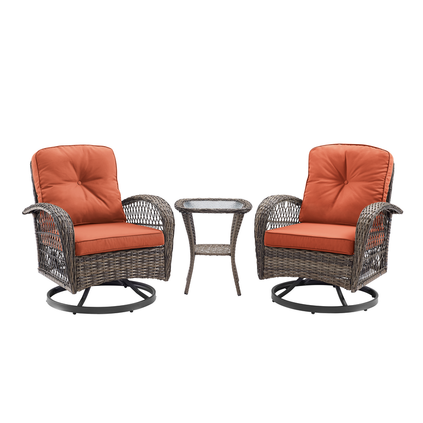 Sienna Swivel Chair Set