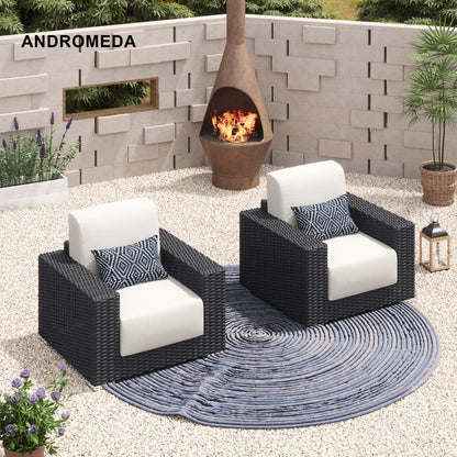 Andromeda Collection - Outdoor Adjustable Club Chairs (Set of 2)