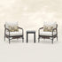 Flynn 3pc Club Chair Set