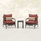 Flynn 3pc Club Chair Set