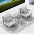 Flynn 3pc Club Chair Set