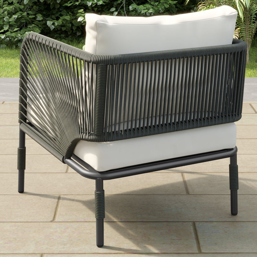 Quinn Aluminum Club Chair Set