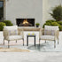 Quinn Aluminum Club Chair Set
