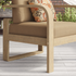 Evelyn Solid Wood Club Chair Set