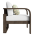 Evelyn Solid Wood Club Chair Set