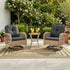 Leonie Swivel Chair Set