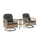 2 - Person Swivel Seating Set
