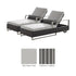 Soho Wide-Wicker Lounger Set
