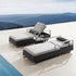 Soho Wide-Wicker Lounger Set