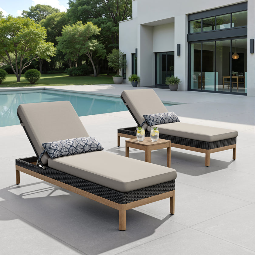 Canyon 3pc Lounger Set