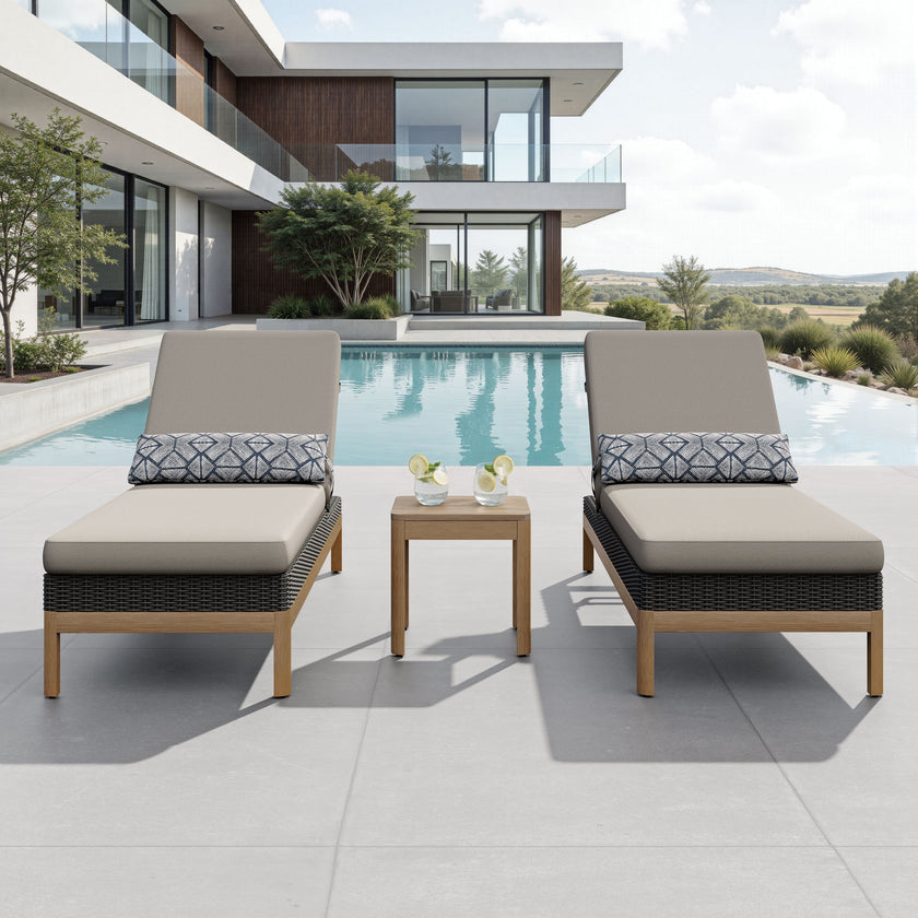 Canyon 3pc Lounger Set