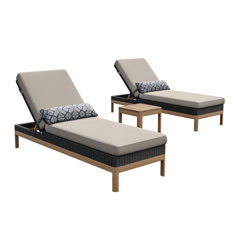 Canyon 3pc Lounger Set