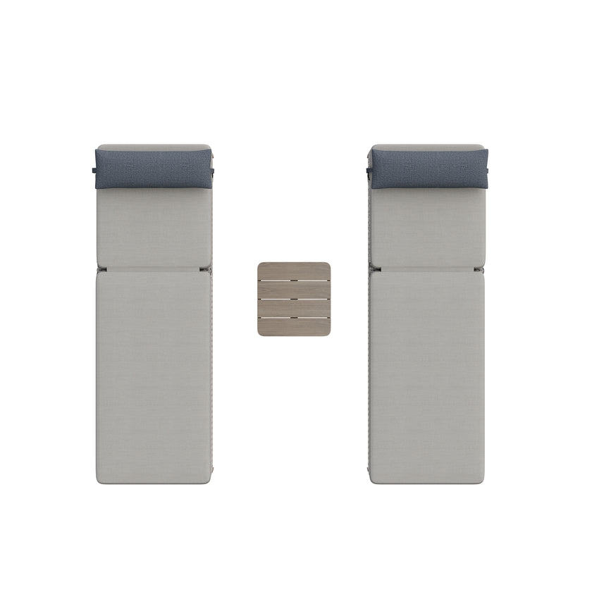 Canyon 3pc Lounger Set