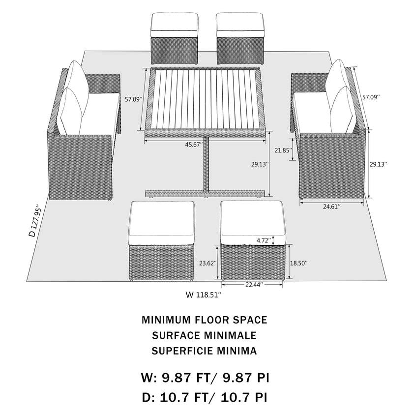 Aspen Compact Dining Set