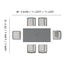 Soma 7pc Dining Set