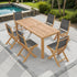 Teo Solid Wood Dining Set