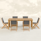 Teo Solid Wood Dining Set