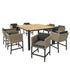 Aberdeen 9pc Bar-Height Dining Set