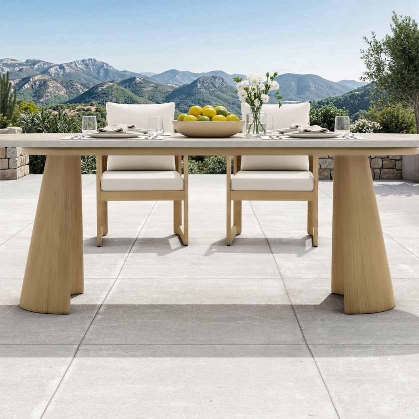 Sicily 7pc Outdoor Patio Dining Set