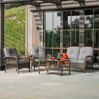 Sienna Wicker Conversation Seating